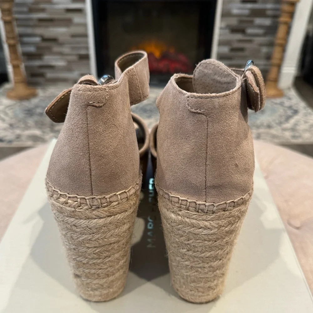 Marc Fisher LTD Alida Espadrille Platform Wedge Sandal